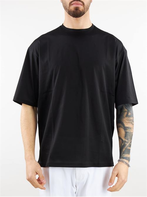 Boxy fit basic t-shirt with embroidery logo Low Brand LOW BRAND |  | L1TSS246504D001